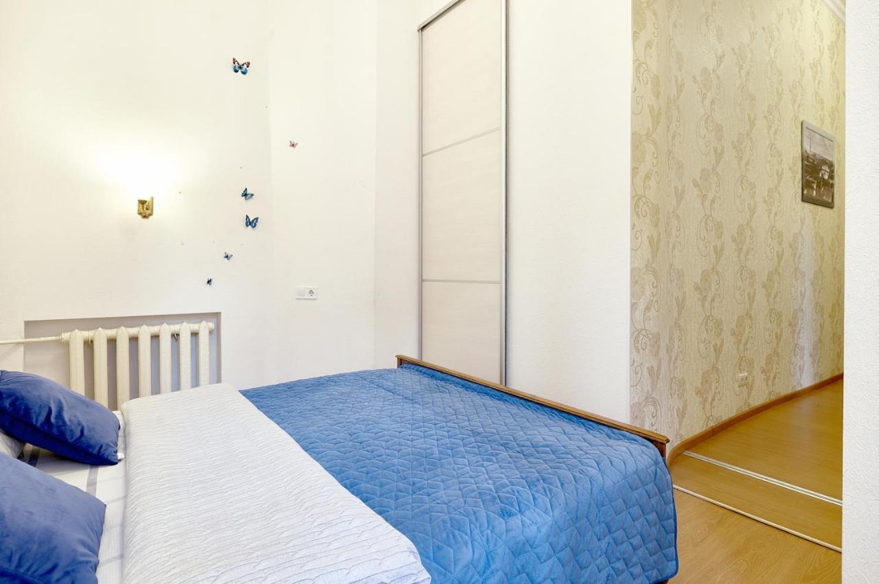 S12-58 Modern Aparthotel With Two 2Bedrooms In Central Kiev - Bessarabska Squere - Gulliver Mall - Olympic Stadium - Palace Of Sports - Saksahanskoho St, 12Б Luaran gambar